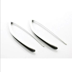 Silpada Threader Silver Earrings